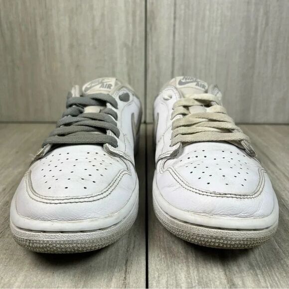Nike Air Jordan 1 Retro Low Neutral Grey Sneaker Shoe cz0775-100 Womens Size 8 - Picture 7 of 10